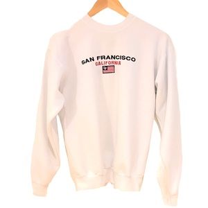 San Francisco California Long Sleeve Sweatshirt